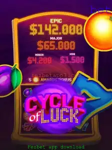 Descubra o Ciclo da Sorte com o Jogo CycleofLuck e o Fezbet App Download